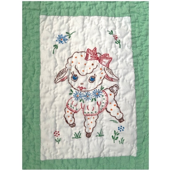 Vintage Baby Quilt - Picture 3 of 6